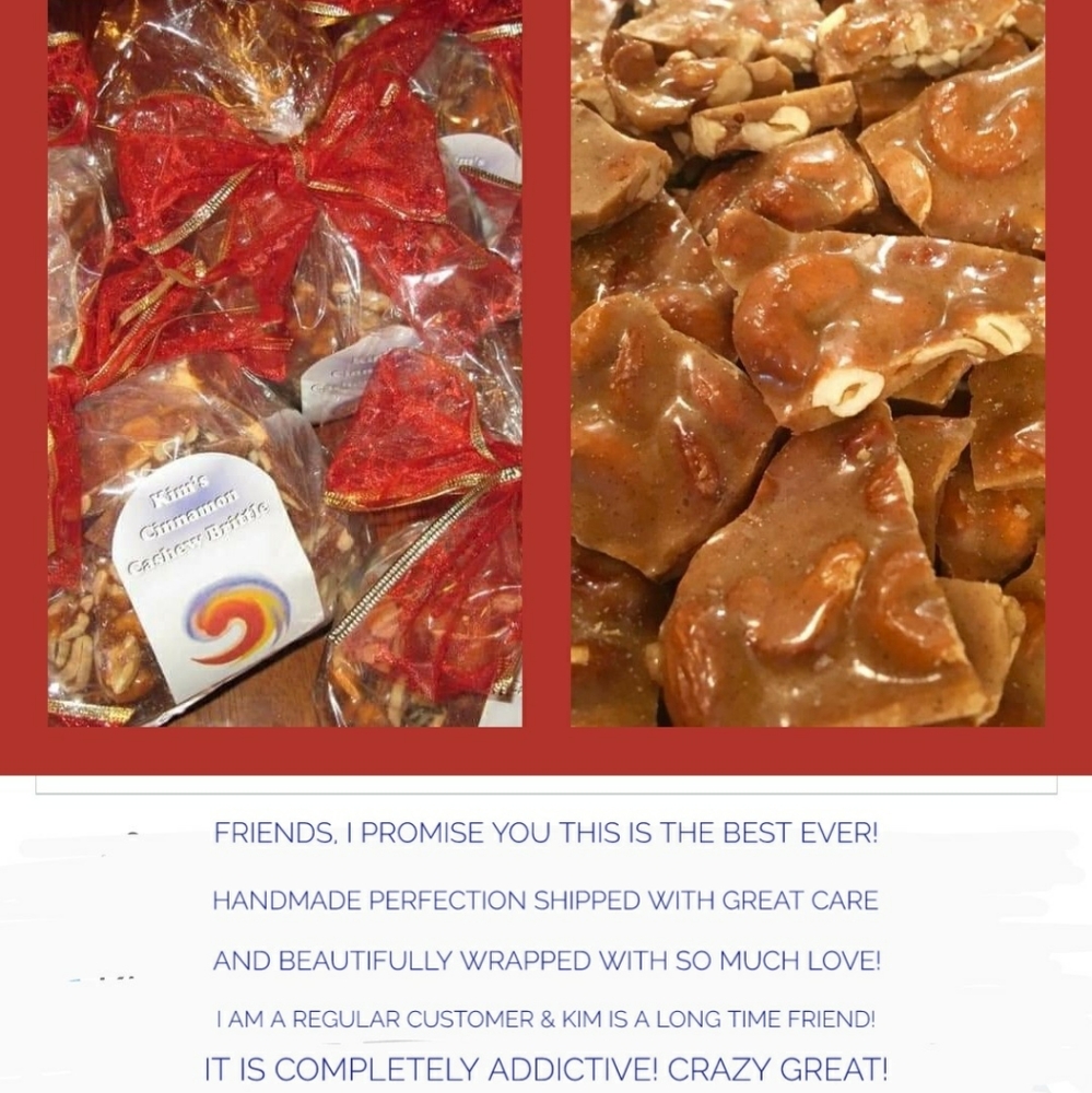 Kim's Cinnamon Cashew Brittle 2 pounds - Picture 5 of 12